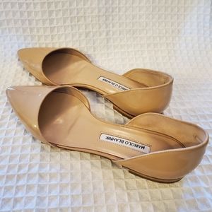 Manolo D'Orsay Flats